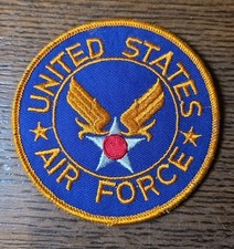 Vtg Us Military Solider United States Air Force USAF Uniform Patch Badge NOS