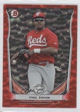 2014 Bowman Draft Top Prospects Red Ice 28/150 Phil Ervin #TP-24 k7t