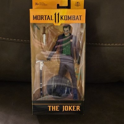 McFarlane Toys Mortal Kombat The Joker Action Figure Cane Knife Boxed
