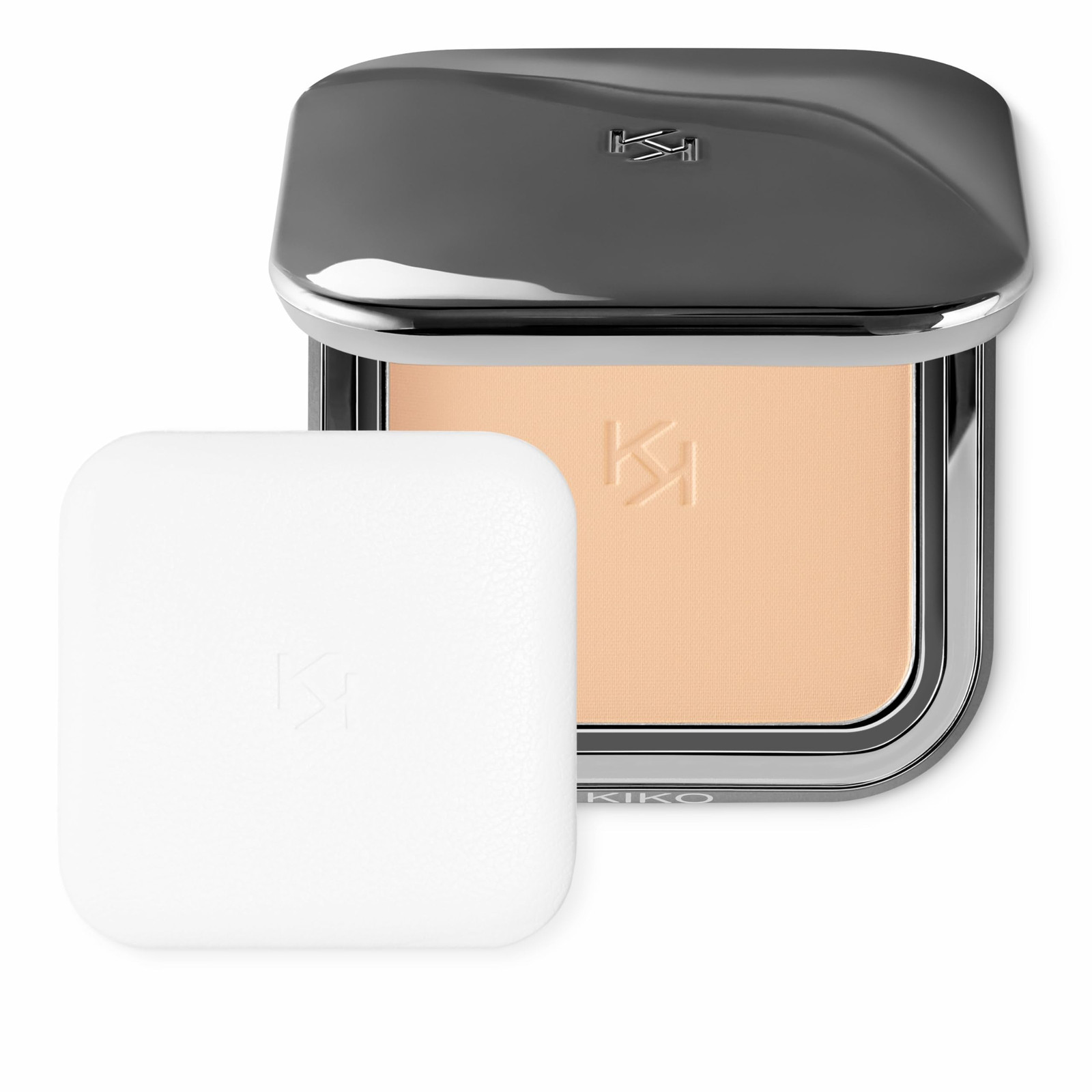 KIKO Milano Matte Fusion Pressed Powder 01, Cipria Compatta Dal Finish (s7C)