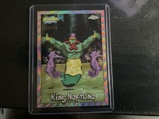 Topps Chrome SpongeBob SquarePants King Neptune  Silver #11