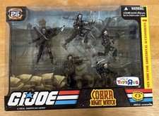 G.I. Joe 25th Anniversary Cobra Night Watch Figures Toys R Us Exclusive New