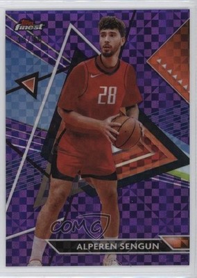 2023-24 Finest Uncommon Purple Checkerboard Refractor 34/99 Alperen Sengun 1f7d