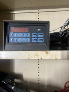 DURANT ELECTRONIC COUNTER PLC MODULE WITH NUMERIC KEYPAD AND DIGITAL DISPLAY