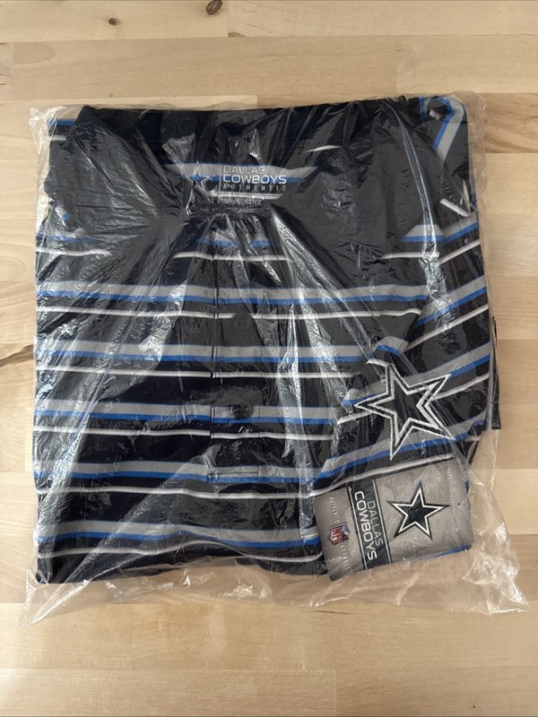 Dallas Cowboys NFL Whitaker Striped Polo, Large