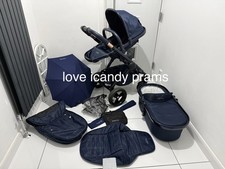 Image of iCandy Peach 4 Midnight edition stroller&carrycot Profesionally Cleaned β