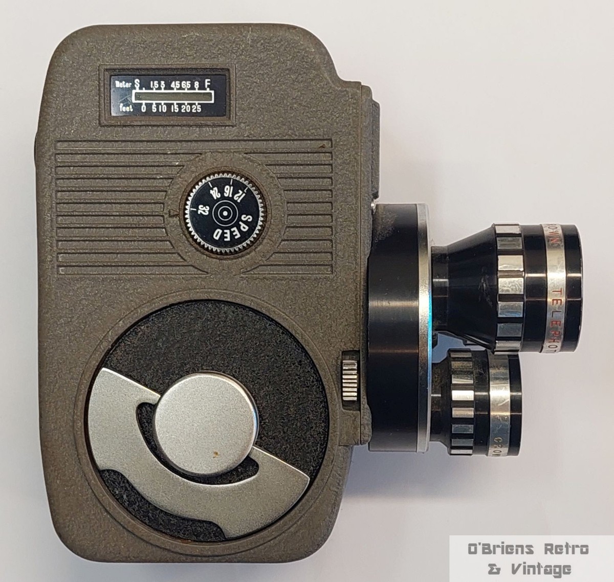 フィルムカメラ KING CAMERA AIKATSU CO. TOKYO YEN CAMERA Crown8‑T3 8mm Movie Camera – Japan – Untested – Clean Condition