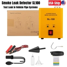 SL100 Automotive Smoke Machine Leak Detector Leak Detection of Pipeline Systems