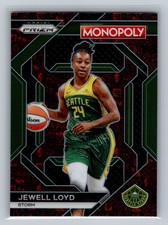 2024 Monopoly WNBA Jewell Loyd All-Star Red Classic Icons Seattle Storm