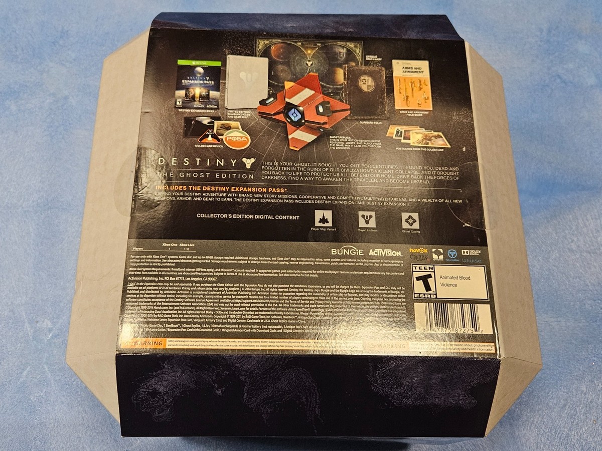 Destiny - The Ghost Edition - XBOX ONE - Sealed - Small Damage | eBay