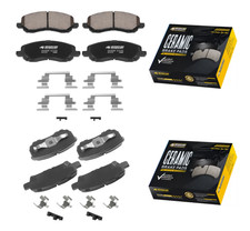 Front Rear Ceramic Brake Pads For 2007 - 2017...
