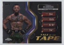 2024 Topps Chrome UFC Tale of the Tape Conor McGregor #TFT-17 0w6