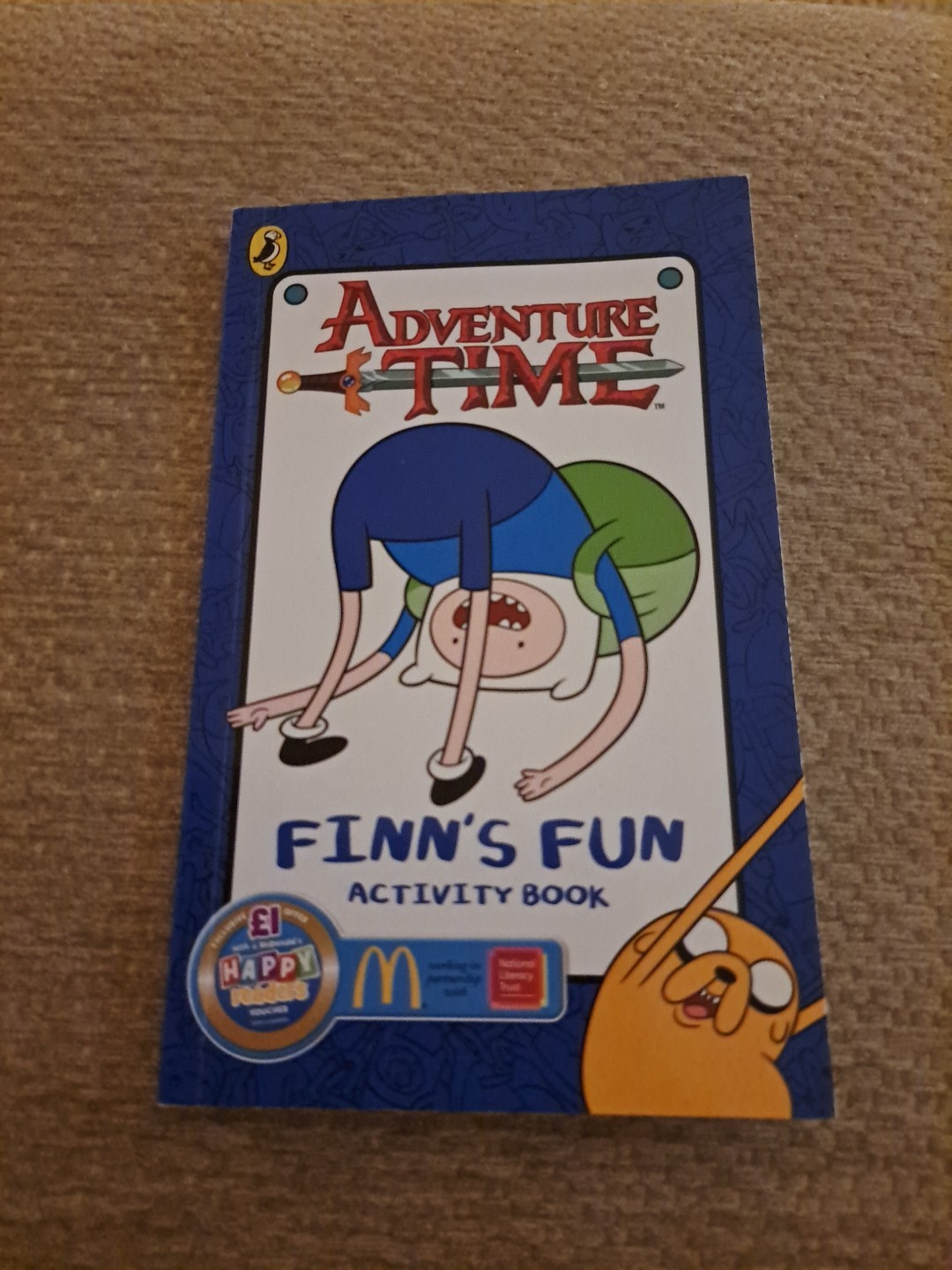 ADVENTURE TIME FINN'S FUN BOOK