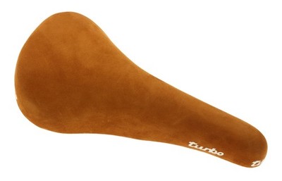 Selle Italia Turbo 1980 Saddle FeC Alloy Rail Brown Suede Leather