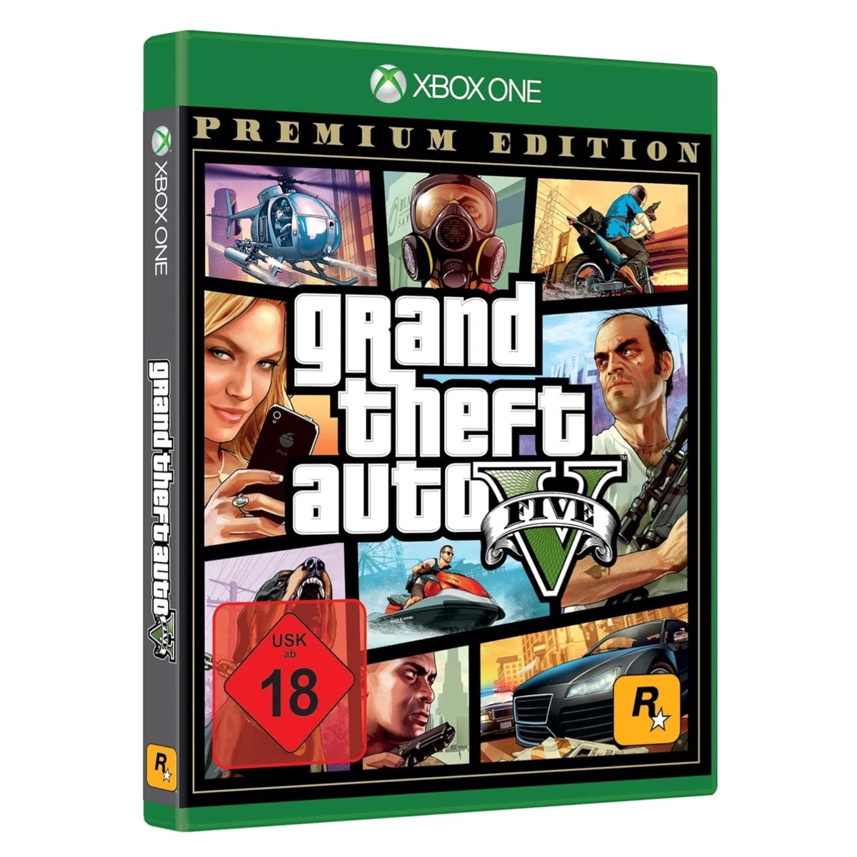 Jeu Xbox 360 GTA V – Édition Collector – Complet Et En Très Bon état – FR