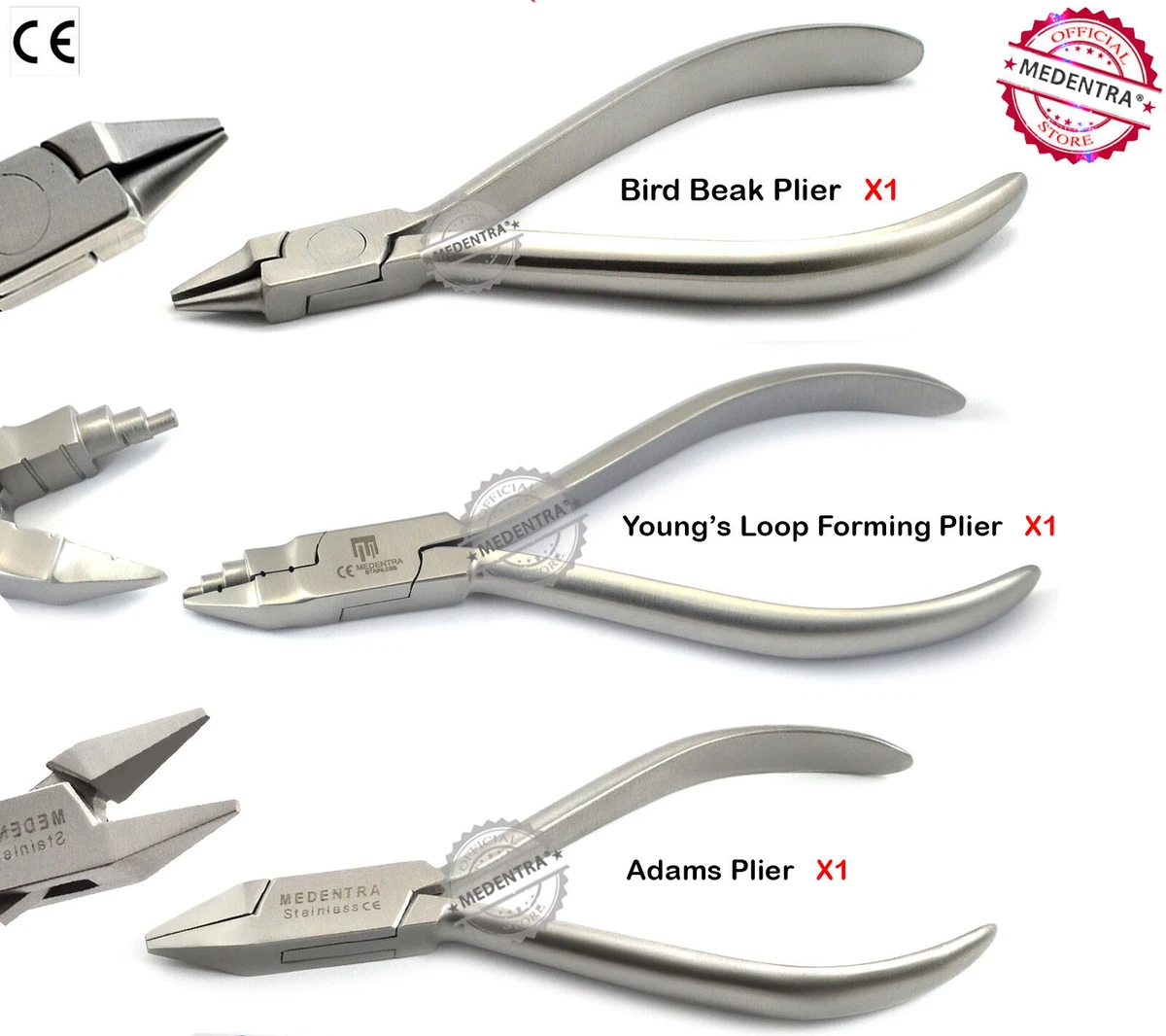 1 Piece Dental Lab Laboratory Adam Wire Bending Wire Forming Plier