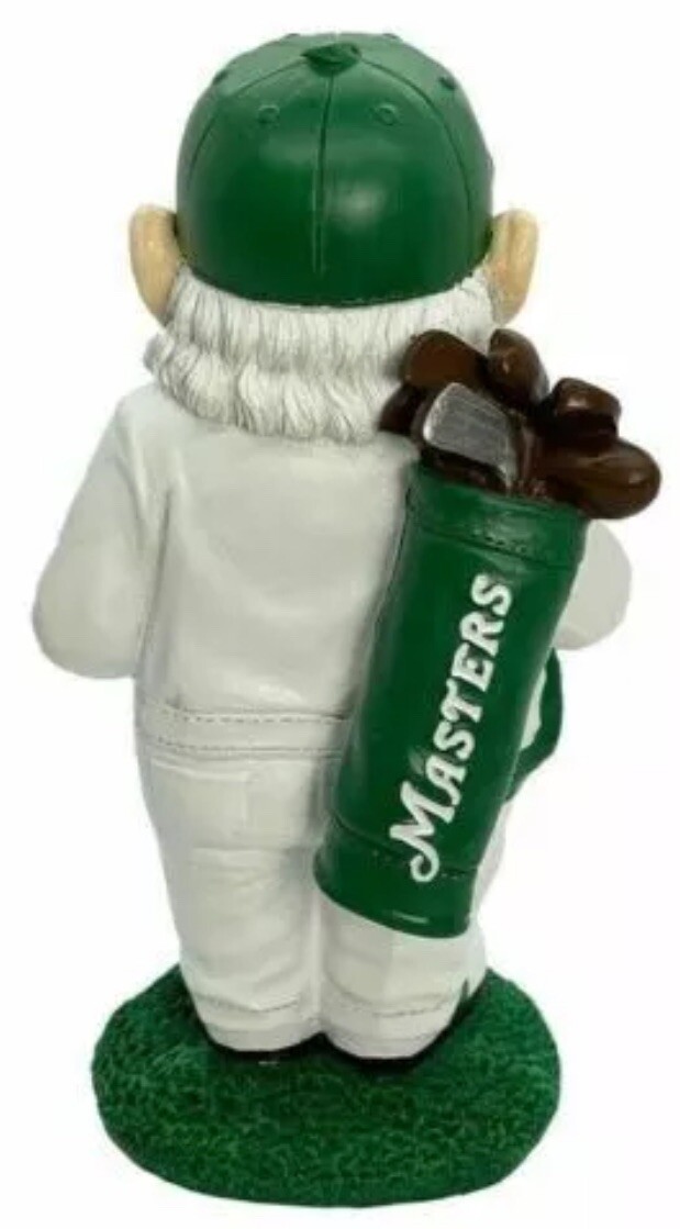 2026 Limited Edition Masters Tournament Mini Garden Caddie Golf Gnome