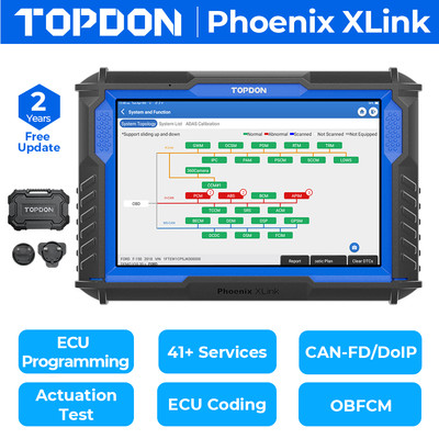 2026 Phoenix XLink Bidirectional Diagnostic Scanner Programming K-ey Coding