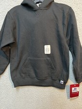 Russell Athletic Hoodie Youth Size Medium 8-10 Black 995HBB1 Dri-Power