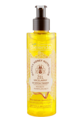 Bielenda Manuka Honey Softening Moisturizing Micellar Face Wash Gel 6.7 fl.oz.