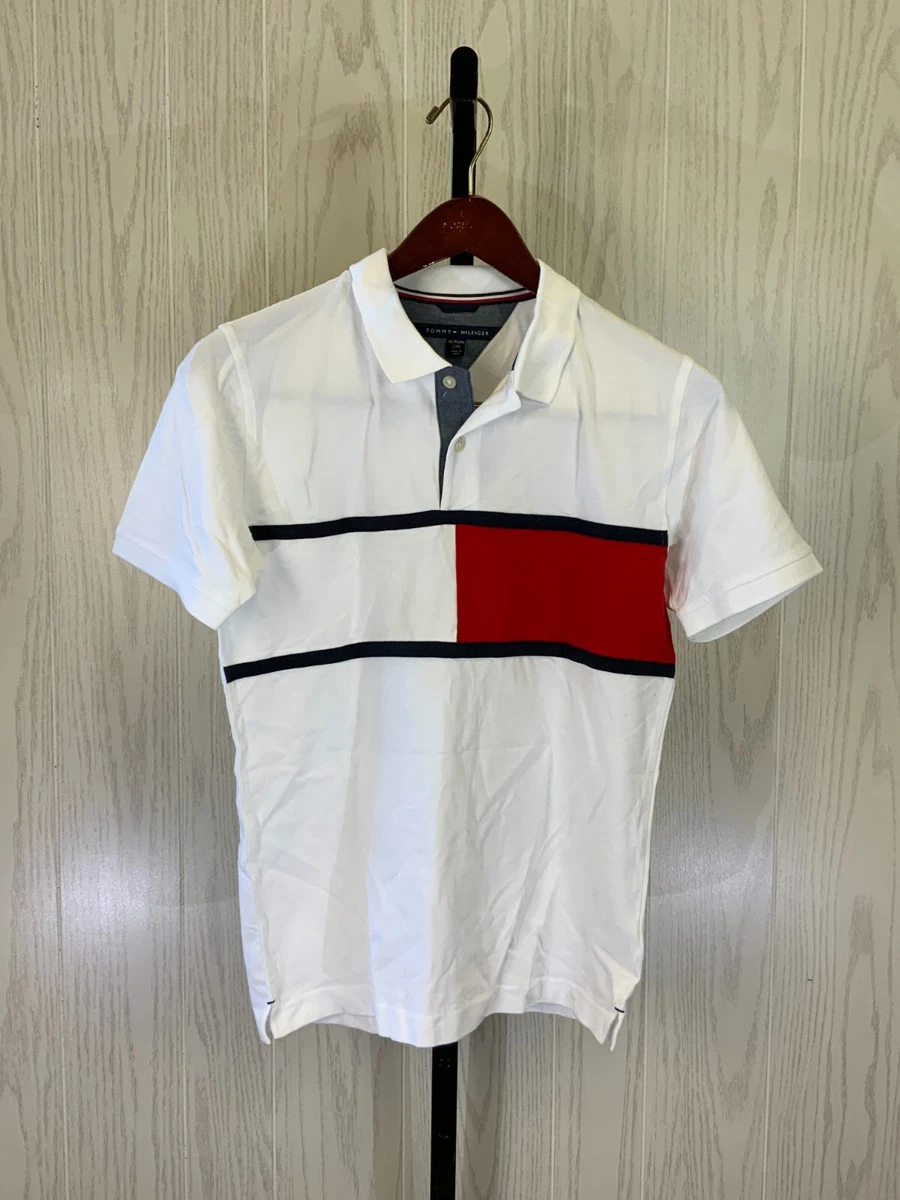 Tommy hilfiger flag polo sales