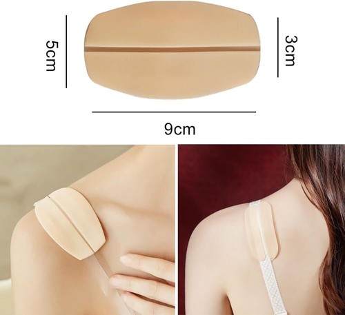 6× Silicone Non-Slip Shoulder Pads Bra Strap Cushion Holder Shoulder Pain Relief - Picture 7 of 18