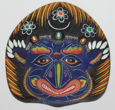 Extra Small Paper / Clay Mache Garuda Mask, H...