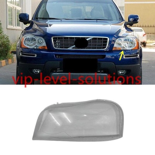 Couvercle De Phare Transparent Pour Volvo XC90 2004-2013 - Paire Gauche/droite, En Polycarbonate