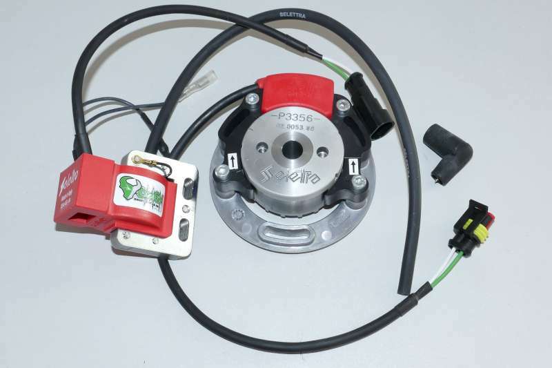 Sistema completo Selettra NO2019 2400 Wgd 94mm per Minarelli AM6 ignition racing