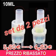 OFFERTA SPECIALE! Ampolla 10ml diffusore aerosol compressore ad aria. 2pezzi. 