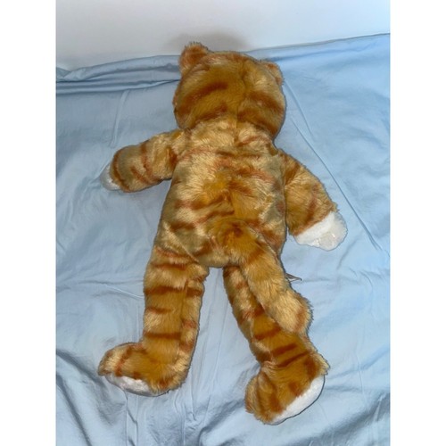 Build A Bear Workshop Orange Tabby Cat Kitten Plush 17" With Meow Sound - Picture 2 of 6