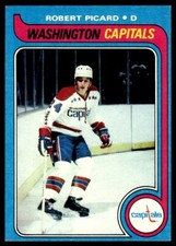1979-80 Topps Hockey Card Robert Picard Washington Capitals #91 NM