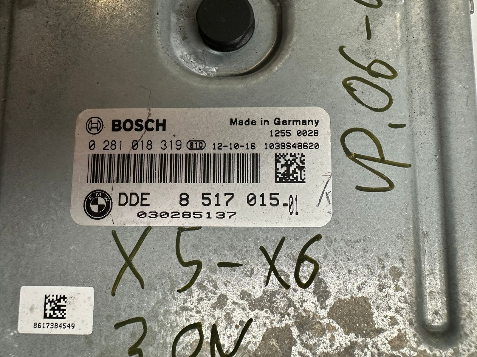 0281018319 Dde8517015 8517015 BMW X5 E70 Engine Control Module for 