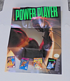 The Bugs Bunny Crazy Castle Nintendo Nes Video Game Box Manual Poster Year 1989