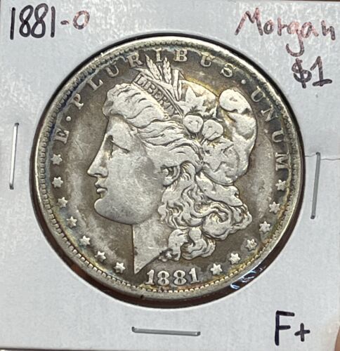 1881 O Morgan argent dollar F+ (RAW1596) - Photo 1/4