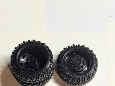 1/64 Scale Custom 3D printed Dually Tires/Wheels 