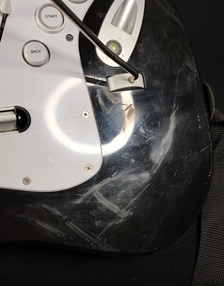 Rock Band Wireless Harmonix Fender Stratocaster for Xbox 360 Tested Working - Image 3 of 4