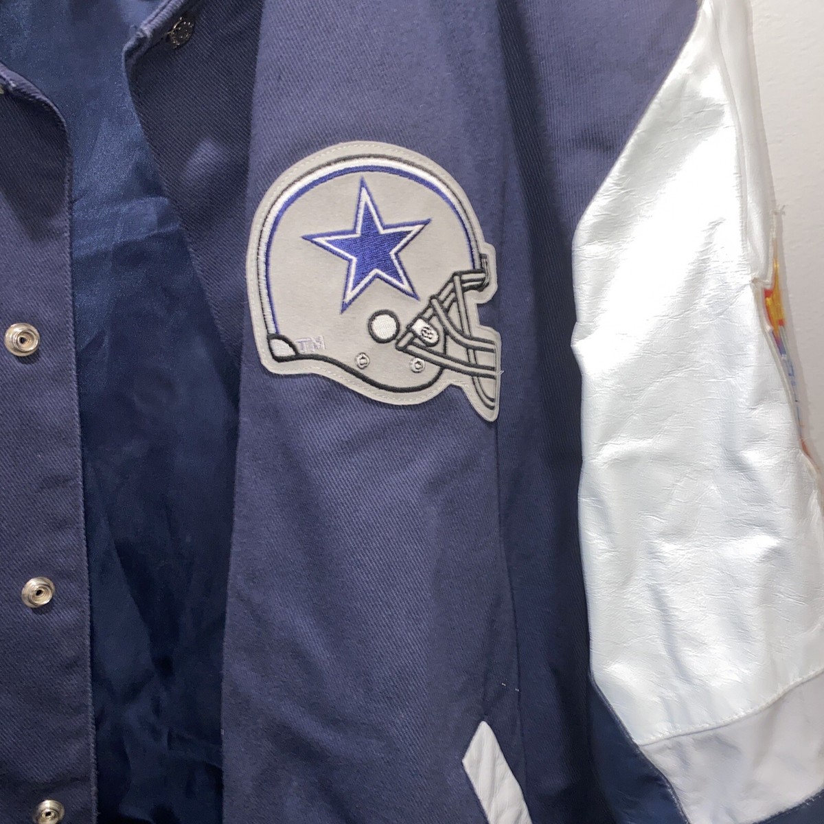Vintage NFL Jeff Hamilton Jacket Dallas Cowboys Bomber