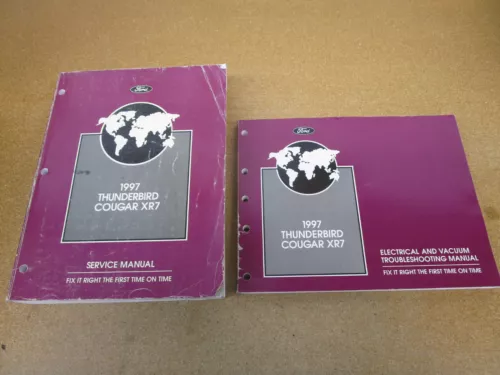 1997 Ford Thunderbird service shop manual wiring electrical ORIGINAL Cougar
