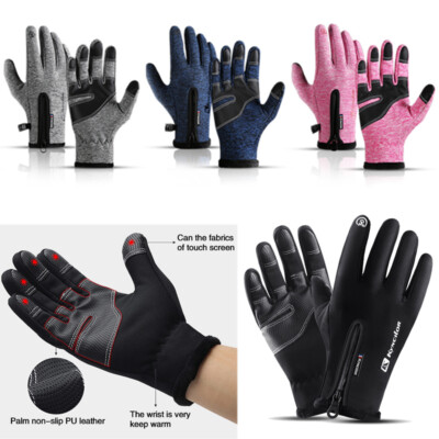 Winter Gloves for Men Women Keep Warm Touch Screen Windproof Cold Weather Gloves