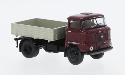 Brekina 71256 - 1/87 IFA W 50 Tractor Dark Red - New