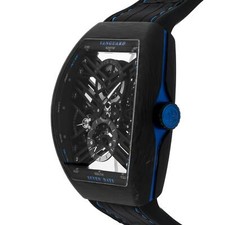 Franck Muller Vanguard Black Carbon Manual Wind Watch V45 S6 SQT CARBON NR 2