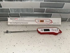 An IPX6 Waterproof, Digital Food Thermometer TP-15 ThermoPro NEW OPEN BOX!