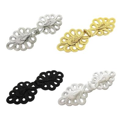 Chinese Knots Frog Buttons Closure Sewing Fasteners for Sweater, Cloak, Coats,