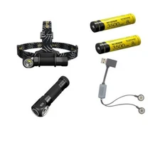 Nitecore HC33 Cree XHP35 High Intensity Headlamp - 1800 Lumen w 2xNL1835HP & UI1