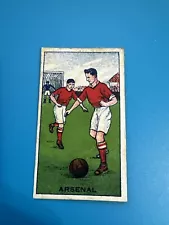 Maynards - 'Football Clubs'  Arsenal (1933) Trade Card Soccer