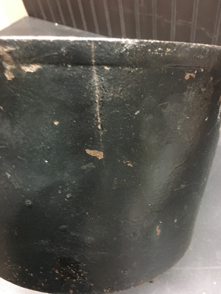 cast-iron-bean-pot-kettle-gatemark-10-5in-diameter-3-legs-ebay