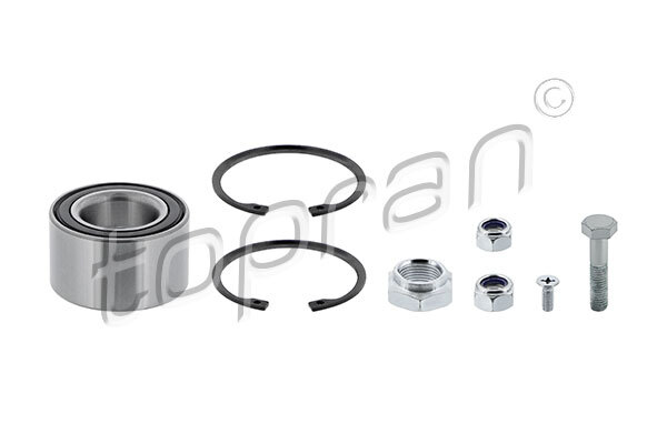 Topran 102817 Radlagersatz Vorne FüR Golf Jetta 1.0-1.8 08.83-12.92 VW-image