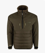 Drake Waterfowl Insulated Jacket Late Season 1/4 Zip Double Down Eqwader DW7335