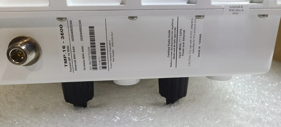 Amplificador de radio inalámbrico punto a multipunto Tsunami TMP.16-3500 POE Foto 2 de 4